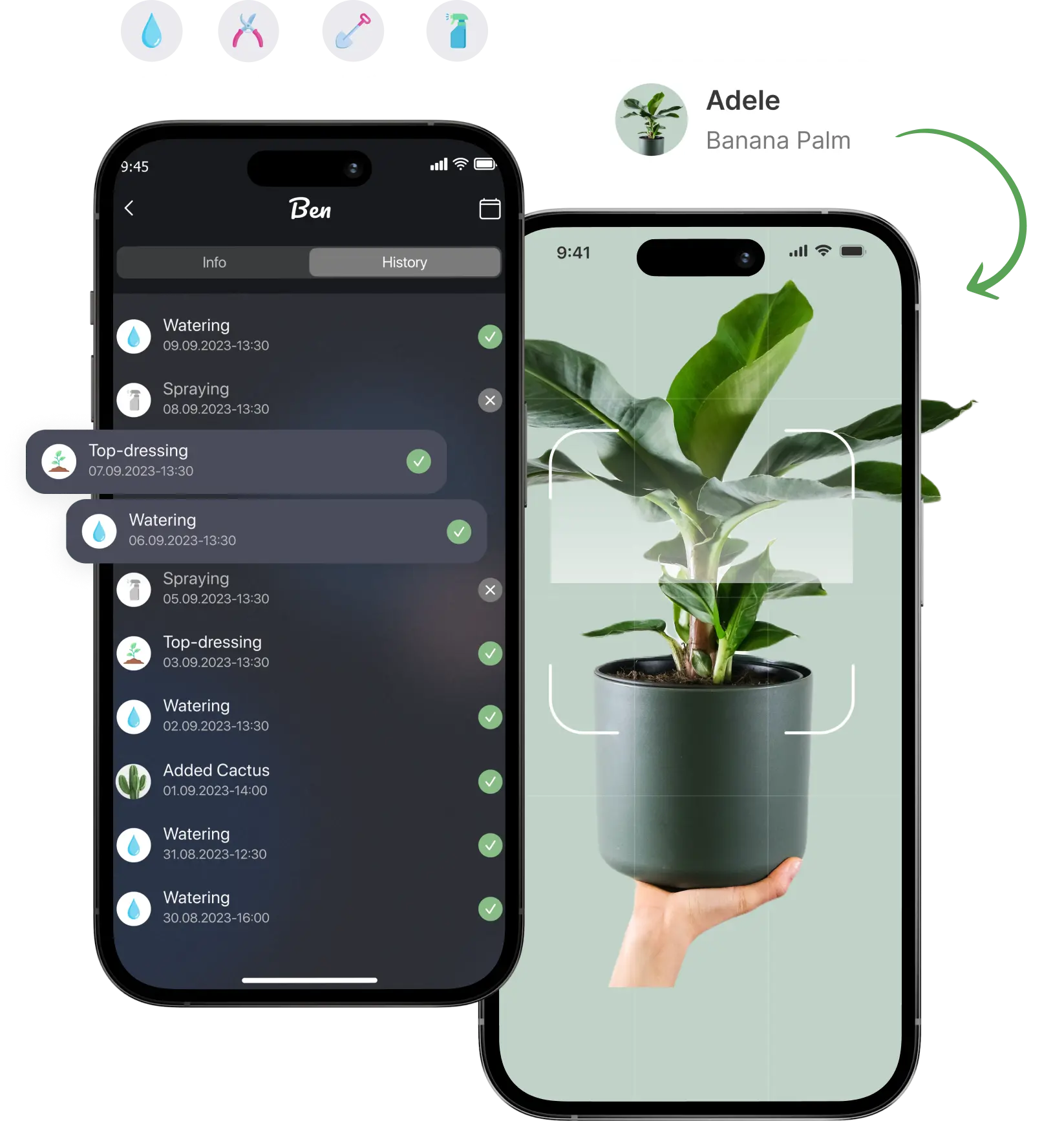 GardenGuru - care for indoor plants