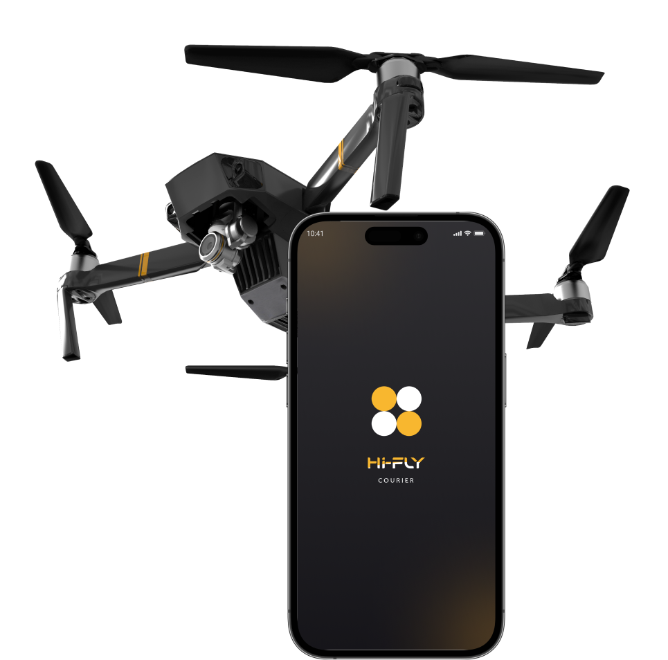 Drone delivery app