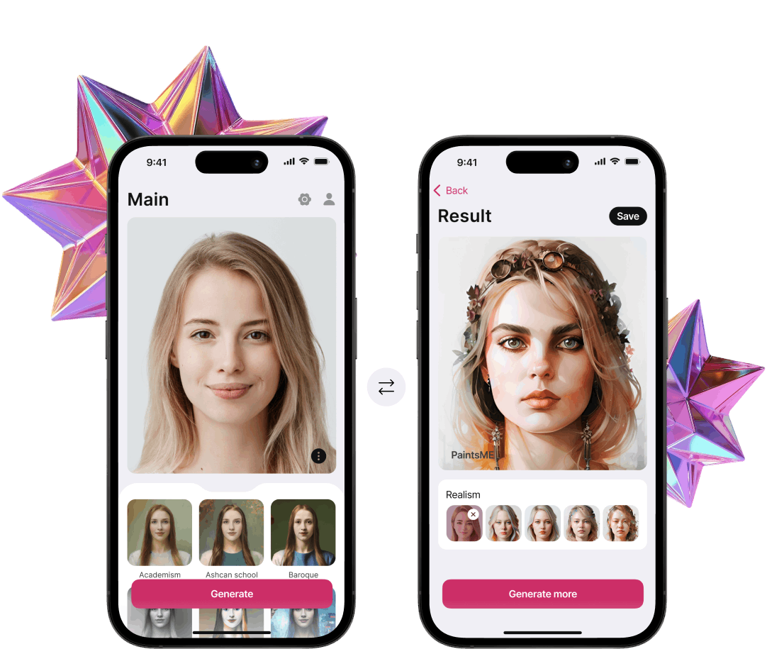 PaintsME - AI Portrait Generation