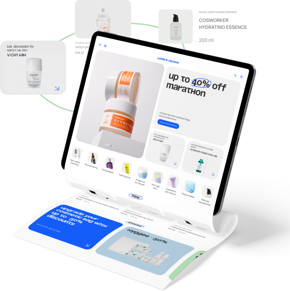 Lumiere celeste - online cosmetics shop