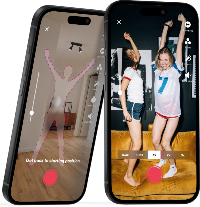 An app for creating videos of dancers